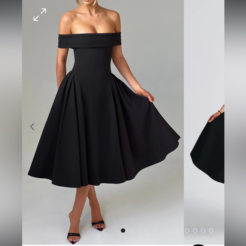 Baby boo Miranda midi dress